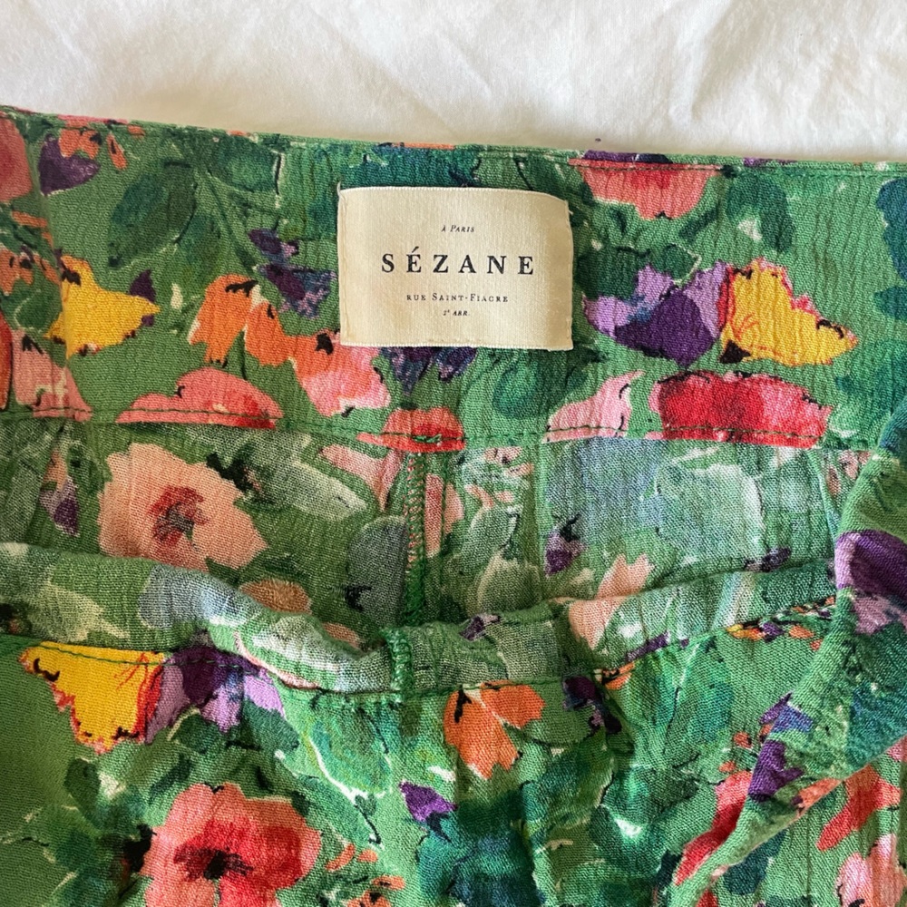 Linen colorful pants